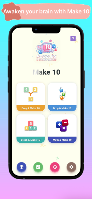 Make 10 - Number Block Puzzle Screenshot 6 of 8