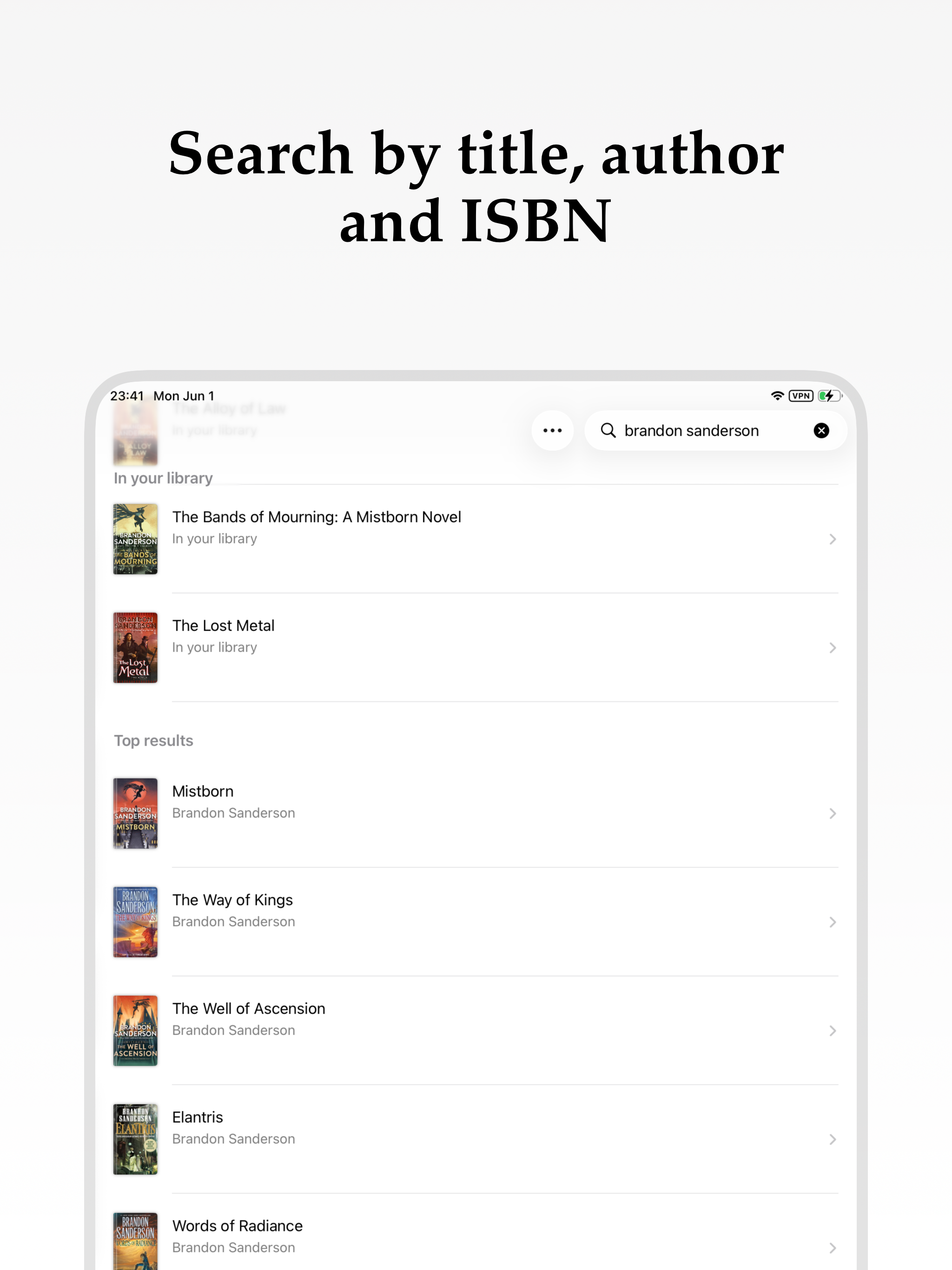 Library Tracker: Bookshelf