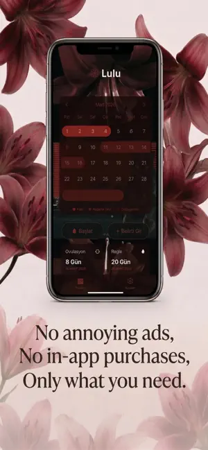 Lulu - Best Period Tracker iPhone screenshot 1