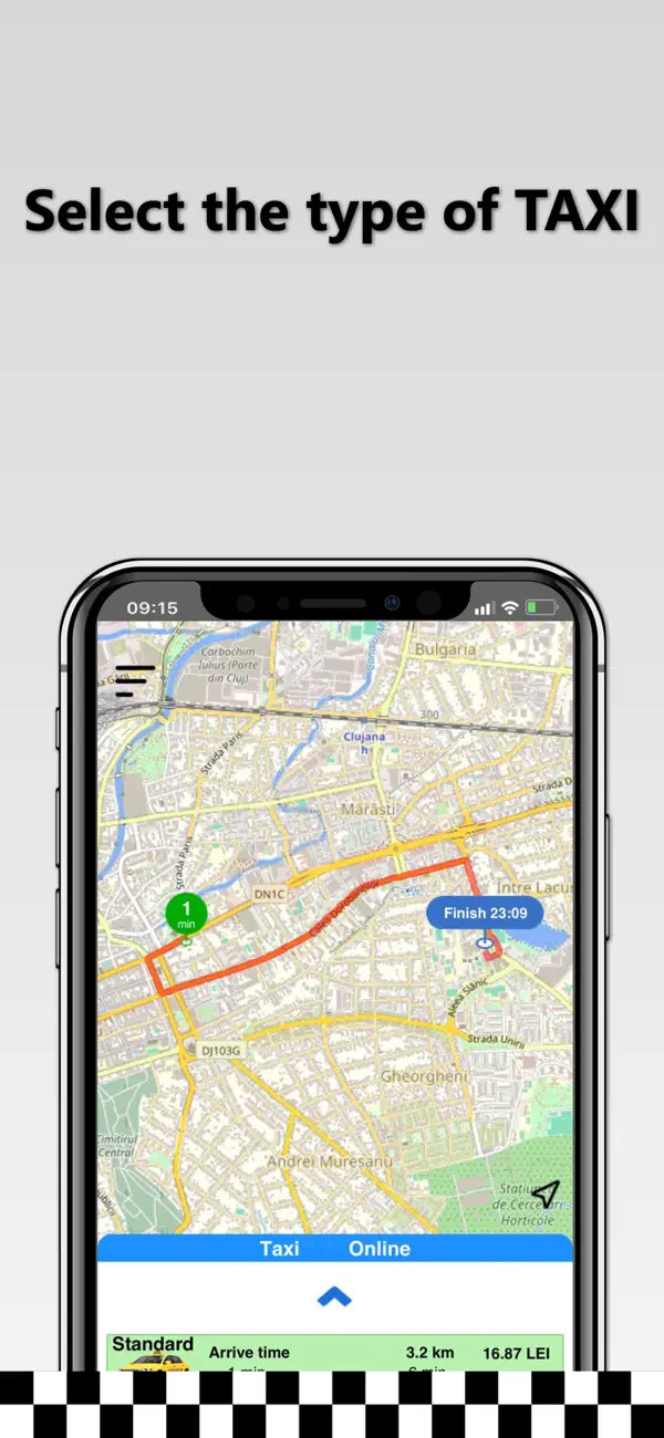 Screenshot #1 pour Online TAXI Gicu Trans