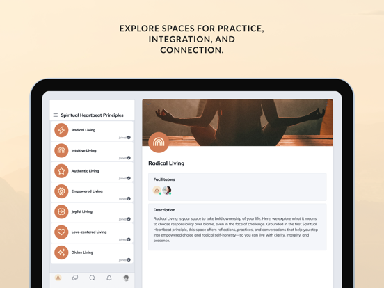 BE HUMAN MEDICINE iPad screenshot 5 - Social Networking app