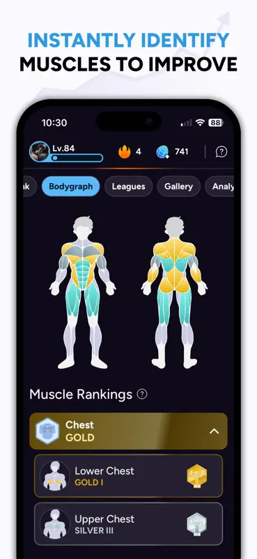Liftoff - Ranked Gym Workouts screenshot 5 of 10