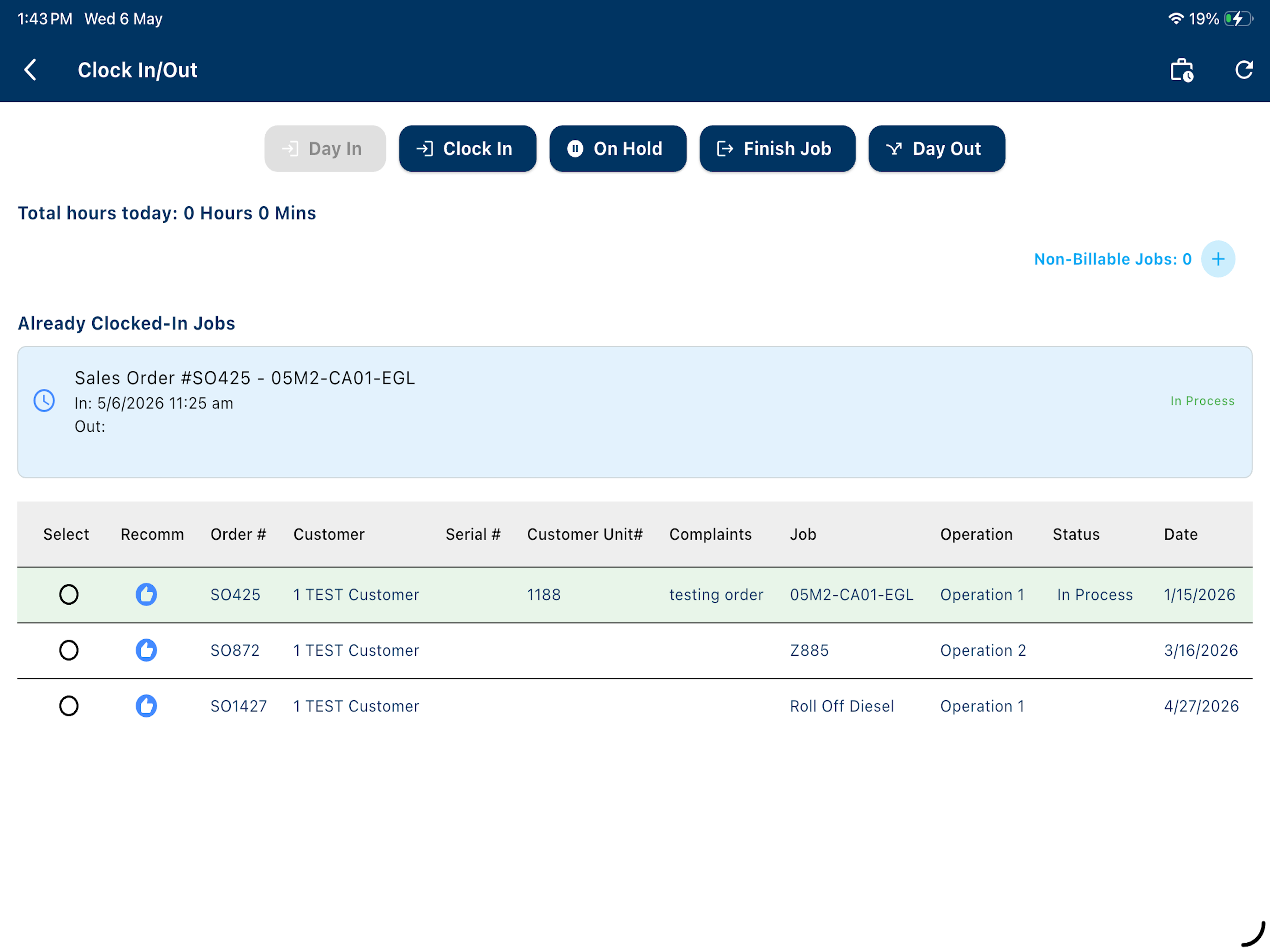MacQueen Service App