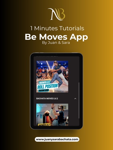 Be Moves - Bachata Online iPad screenshot