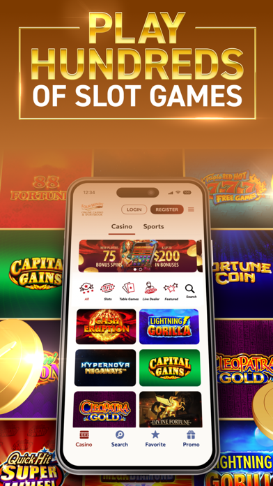 Four Winds Online Casino MI Screenshot