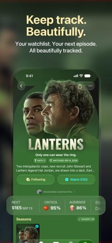 Showcase: Movie & TV Tracker Screenshot 1 of 8