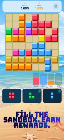 Beach Blocks - Sand Puzzle Screenshot 4 of 6