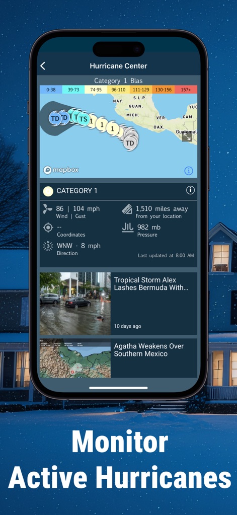 WeatherBug: Weather Forecast - Hurricane Center