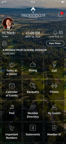 The CC at Castle Pines iPhone screenshot