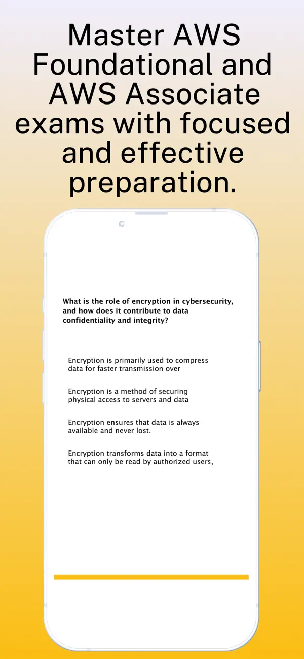 Screenshot #3 pour AWS Associate Level Exams Prep
