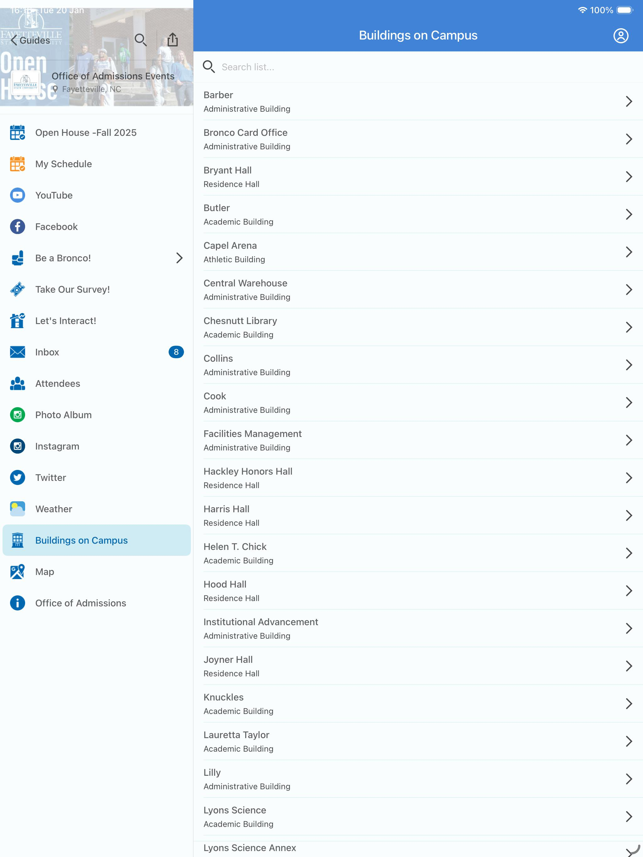 FSU Event Guidebooks screenshot 5