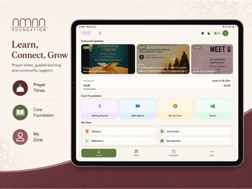 Aman Foundation iPad screenshot