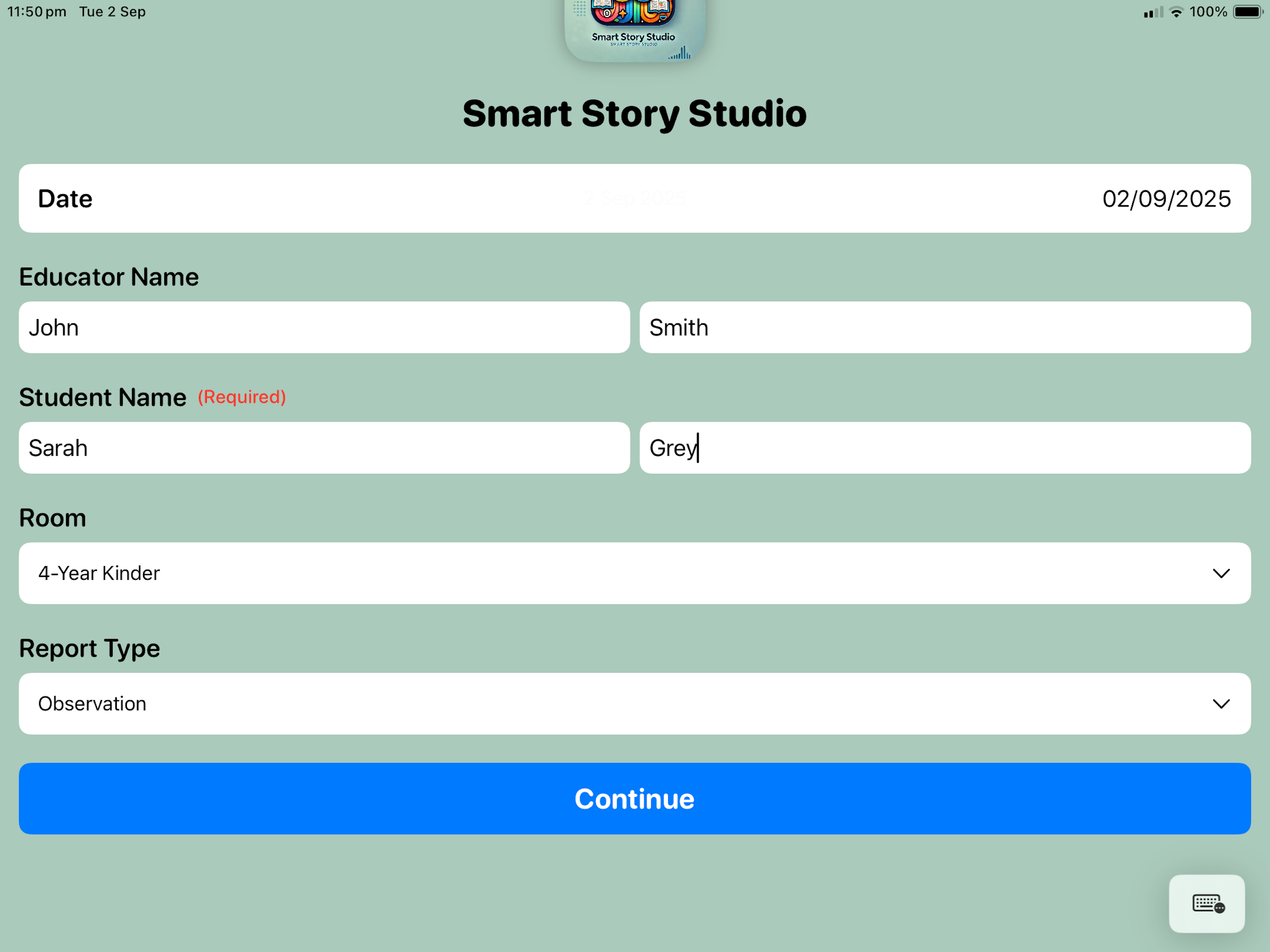 Smart Story Studio (SSS)