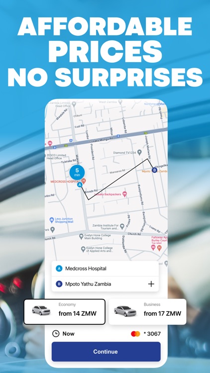 ON TIME: Zambia Taxi, 24/7