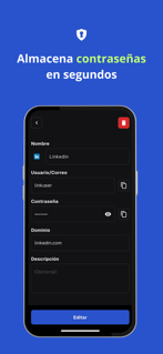 SavePass screenshot 2