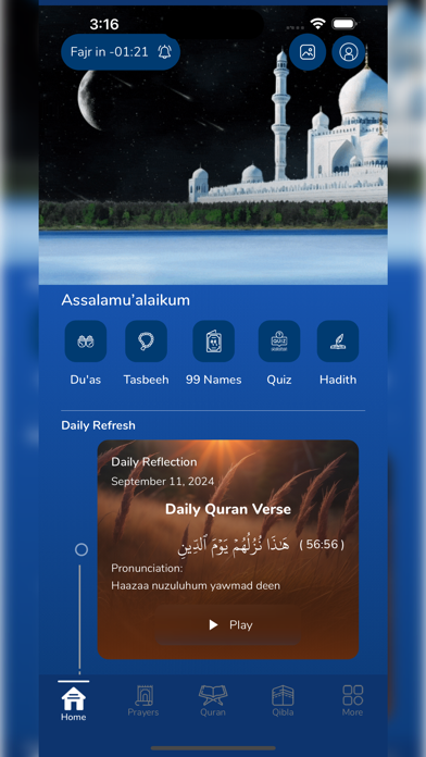 My Islam: Qur'an Prayer Tasbih Screenshot