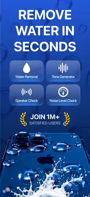 Clear Wave: Water Eject App screenshot 1