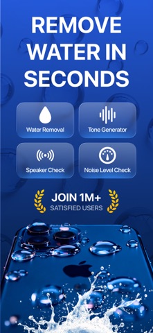 Clear Wave: Water Eject App Screenshot 1 of 6