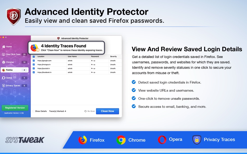 #5. Advanced Identity Protector (macOS) Podle: Shrishail Rana