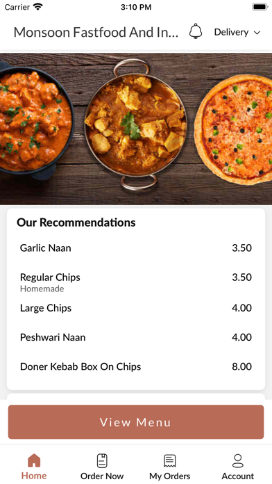 MonsoonFastfood&IndianTakeaway Screenshot