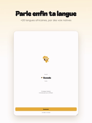 Jossmo - Langues africaines iPad screenshot 1