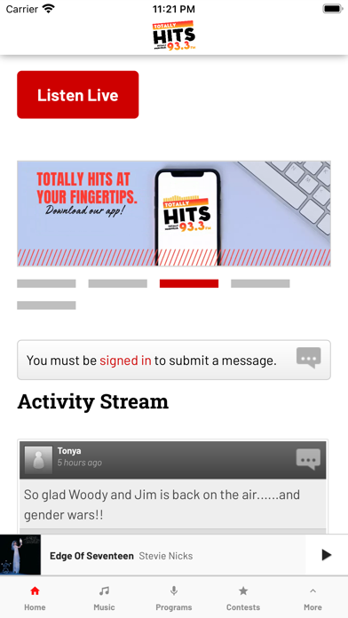 Totally Hits Nashville Screenshot 3 - AppWisp.com Totally Hits Nashville Screenshot 3 - AppWisp.com