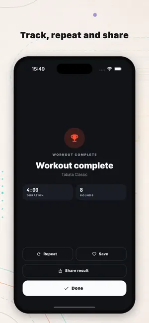 Interval Timer: Tabata Rounds screenshot 4