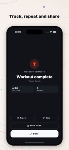 Interval Timer: Tabata Rounds Screenshot 4 of 6