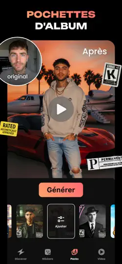 Capture d'écran de Hula - Générateur De Vidéos AI sur iPhone 5
