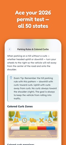 DMV Practice Test: Permit Exam iPhone screenshot