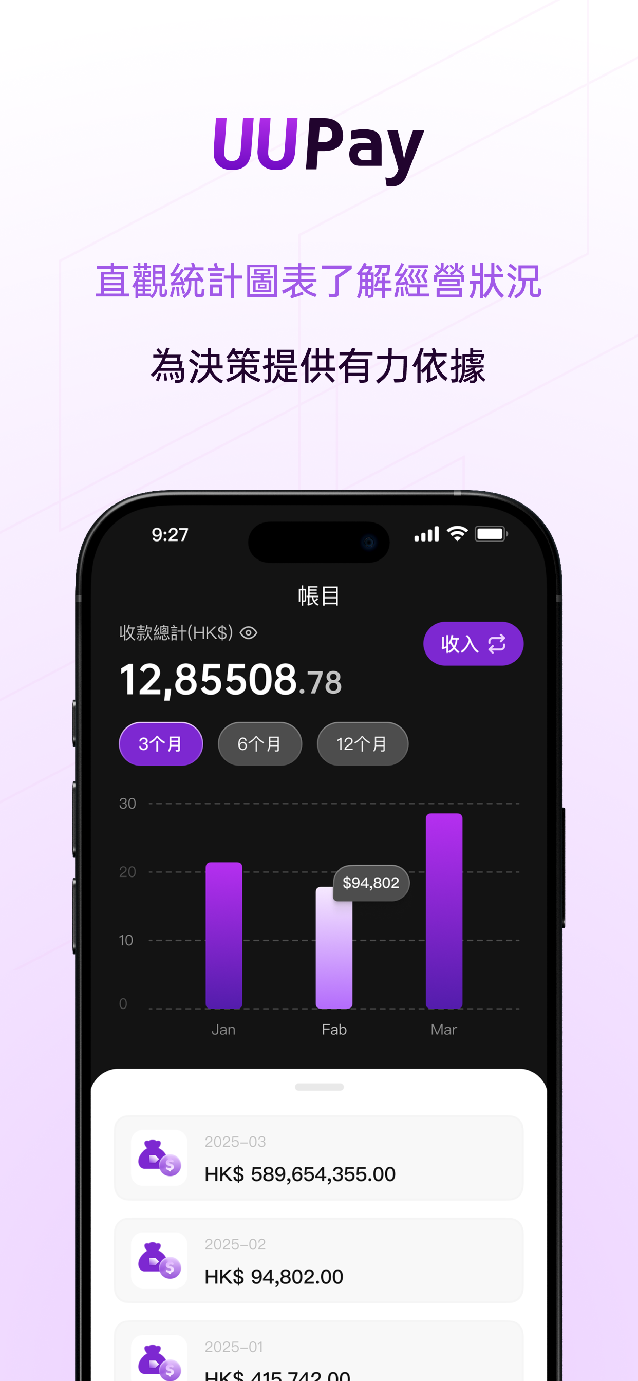 UUPAY Smart - 智能商戶收款 POS