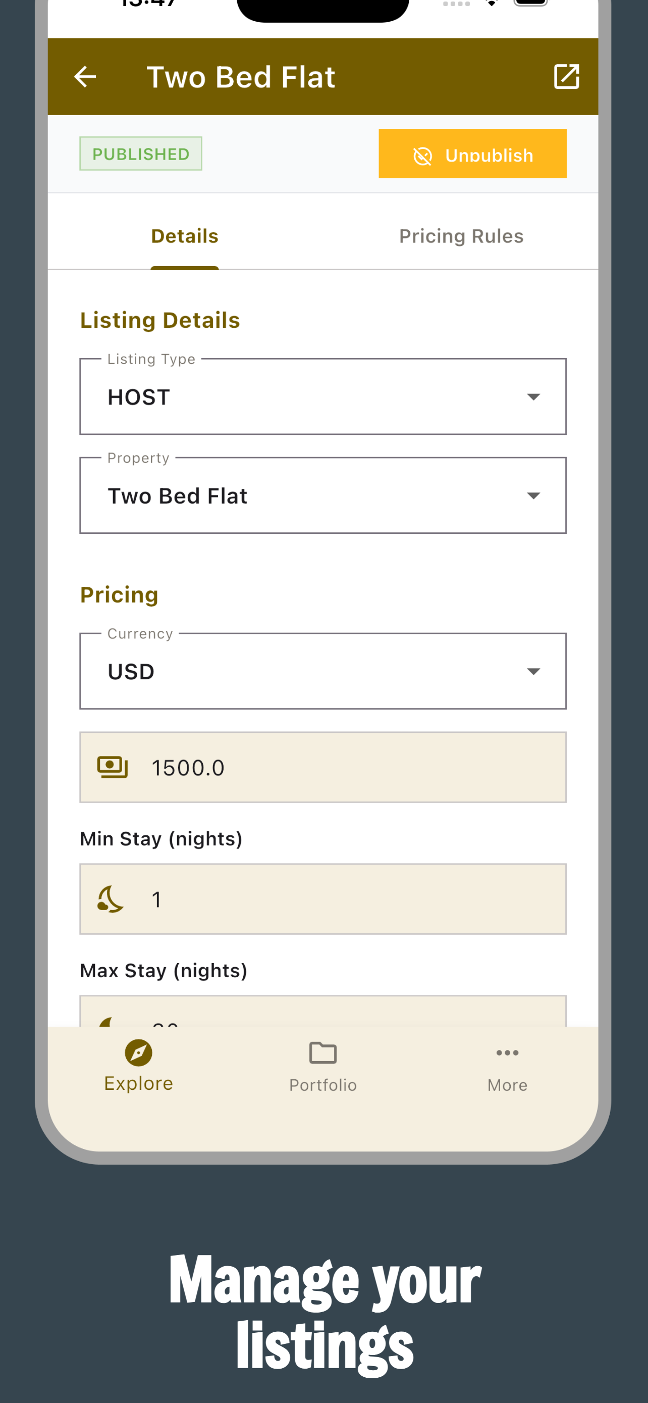 Propwise Zim screenshot 2