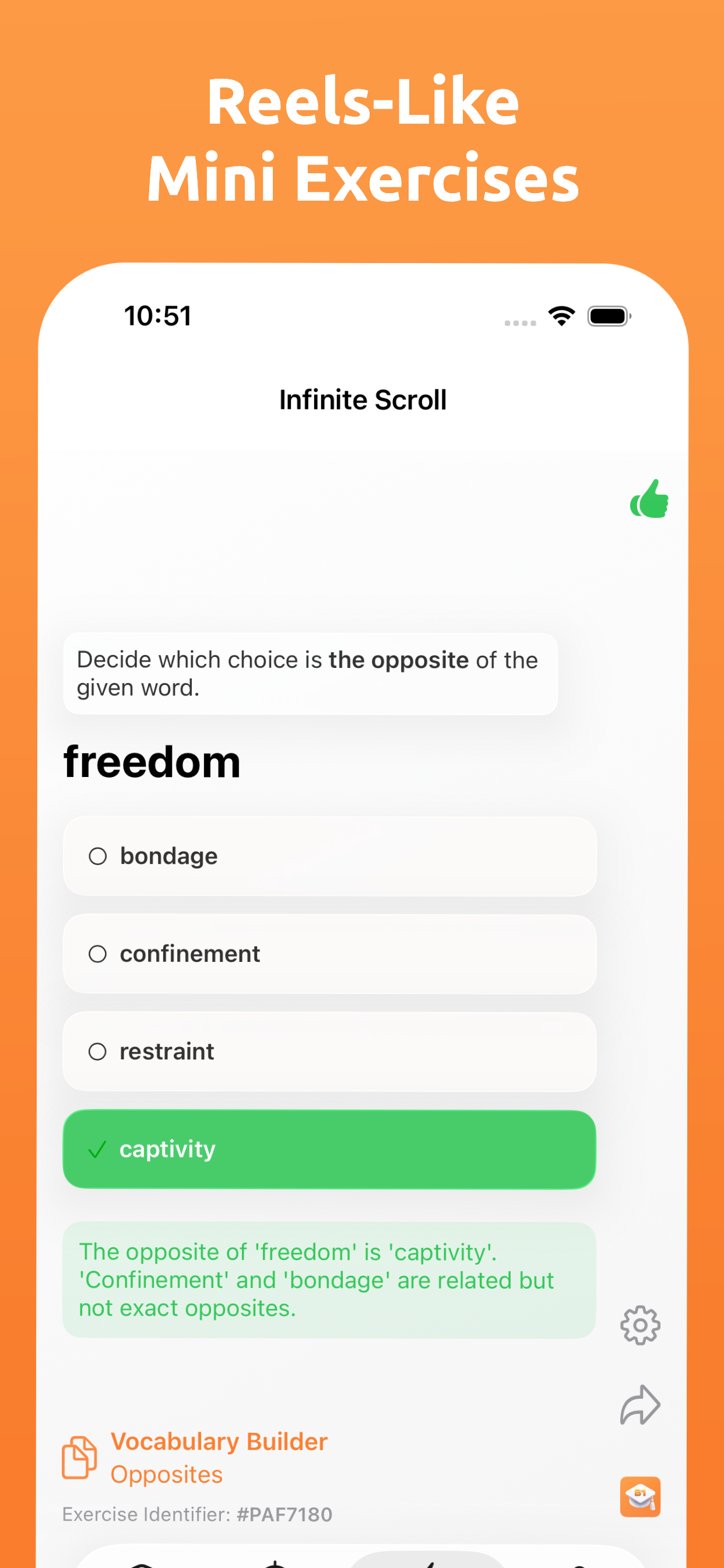 Cambridge B1 Exam Simulator