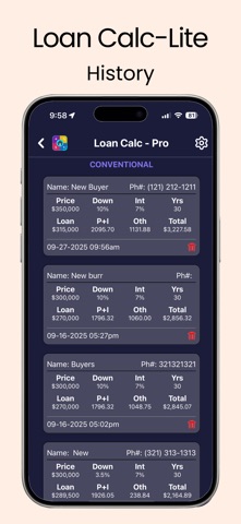 Loan Calc-Lite Screenshot 9 of 9
