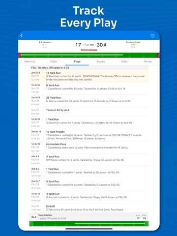 Superfan: College Football iPad screenshot