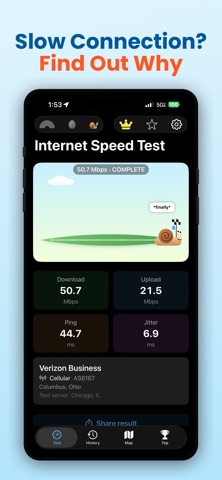 Internet Speed Test Atlas Screenshot 5 of 7
