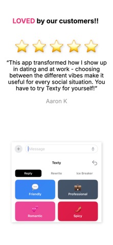 Texty: Smart Reply Keyboard Screenshot 7 of 7