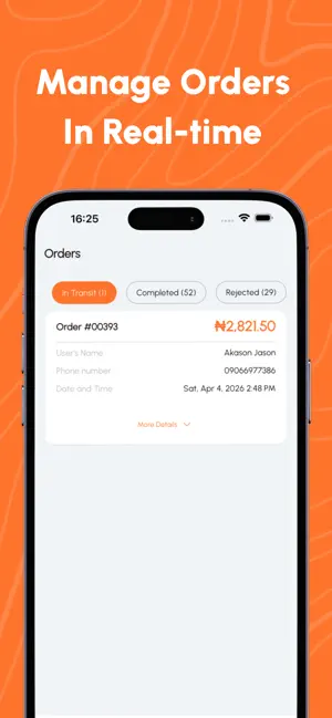 ChopGrub Merchant screenshot 2