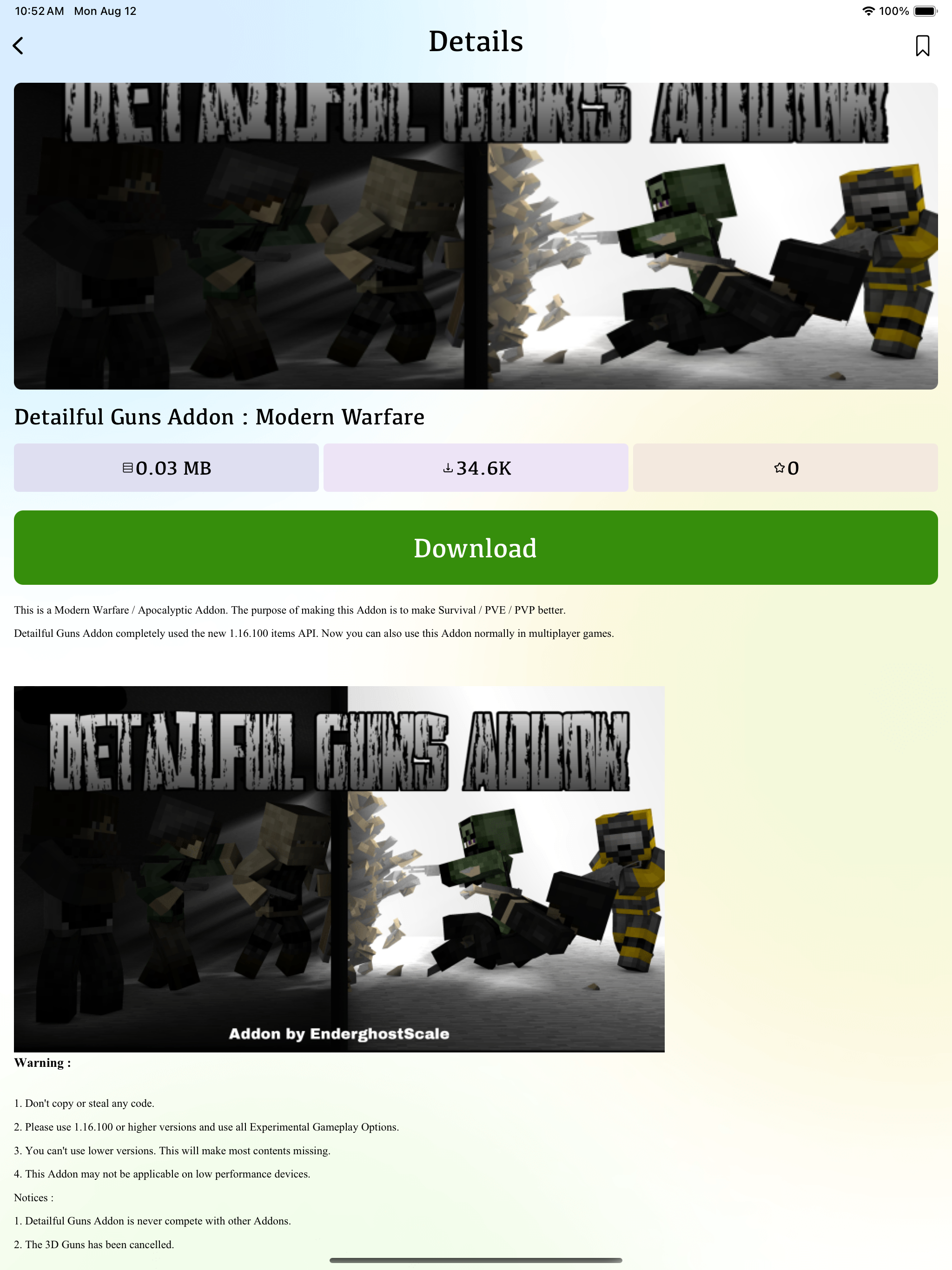 MCPE Addons 4 Minecraft PE
