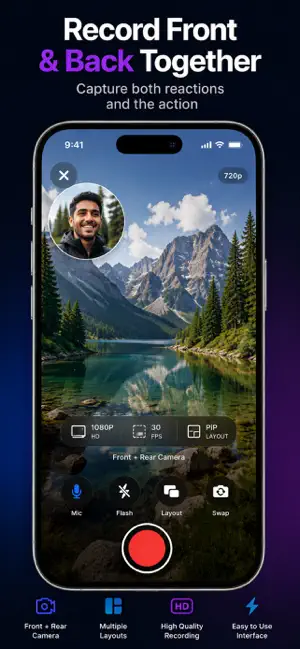 CamFusion: Live Dual Camera screenshot 2