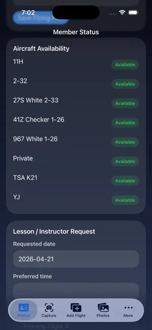 HSC Flightline screenshot 2