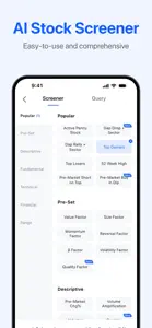 Stock Screener, AI Scanner screenshot #6 for iPhone