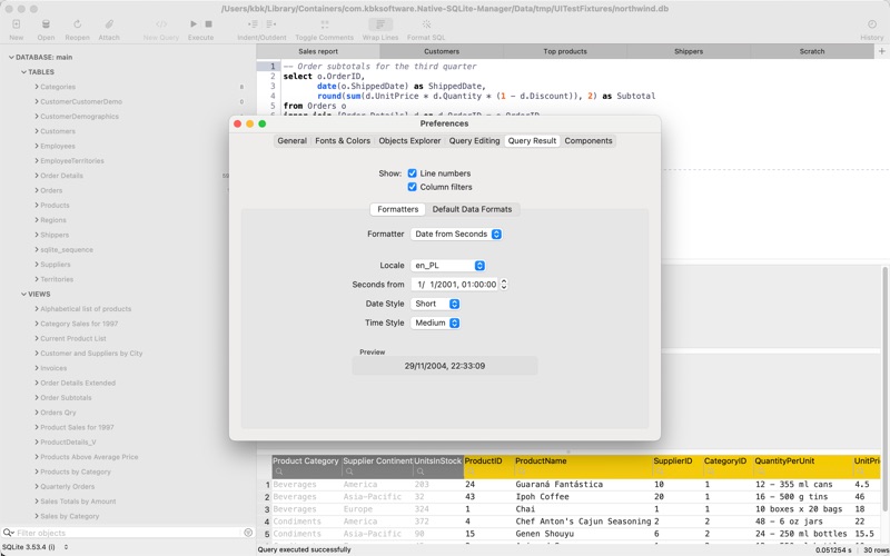 App screenshot