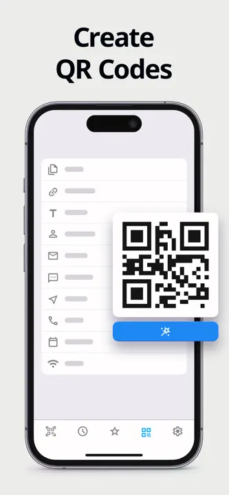 QR Code Reader + QR Scanner: Screenshot 3 von 5