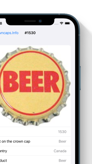 Screenshot #1 pour Crowncaps.Info