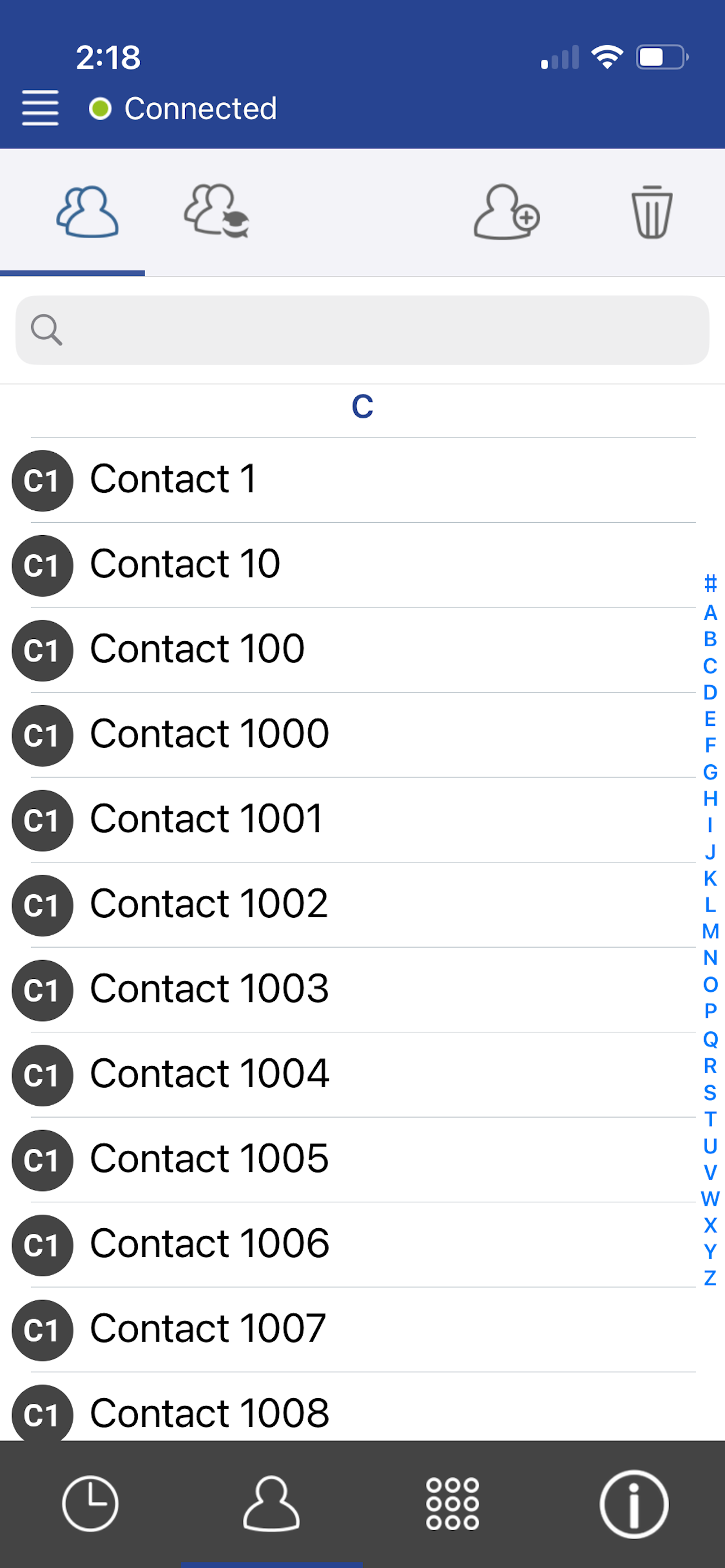 Oriontel Call screenshot 3