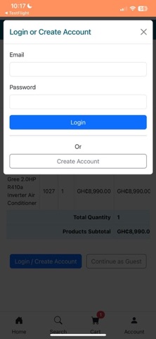 QuickBuy Online Screenshot 8 of 8