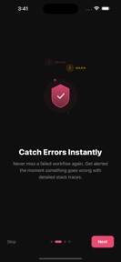 WorkflowLogs screenshot