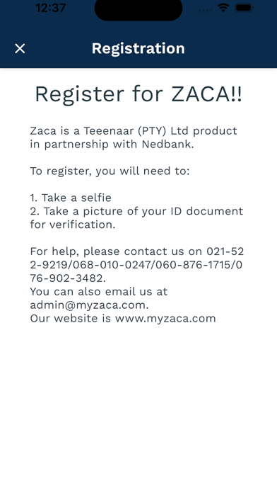 MyZaca Screenshot