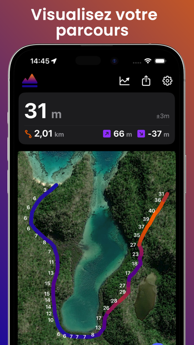 Screenshot #3 pour Altitude Tracker